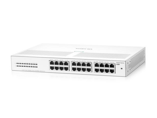 HPE Networking Instant On 1430 24-Port Gigabit Switch: $129.99 HPE Networking Instant On 1430 24-Port Gigabit Switch: $129.99