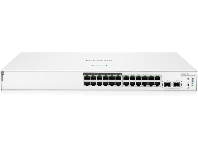 HPE Networking Instant On 1830 24-Port 195W PoE Layer 2 Smart-Managed Switch: $692.98