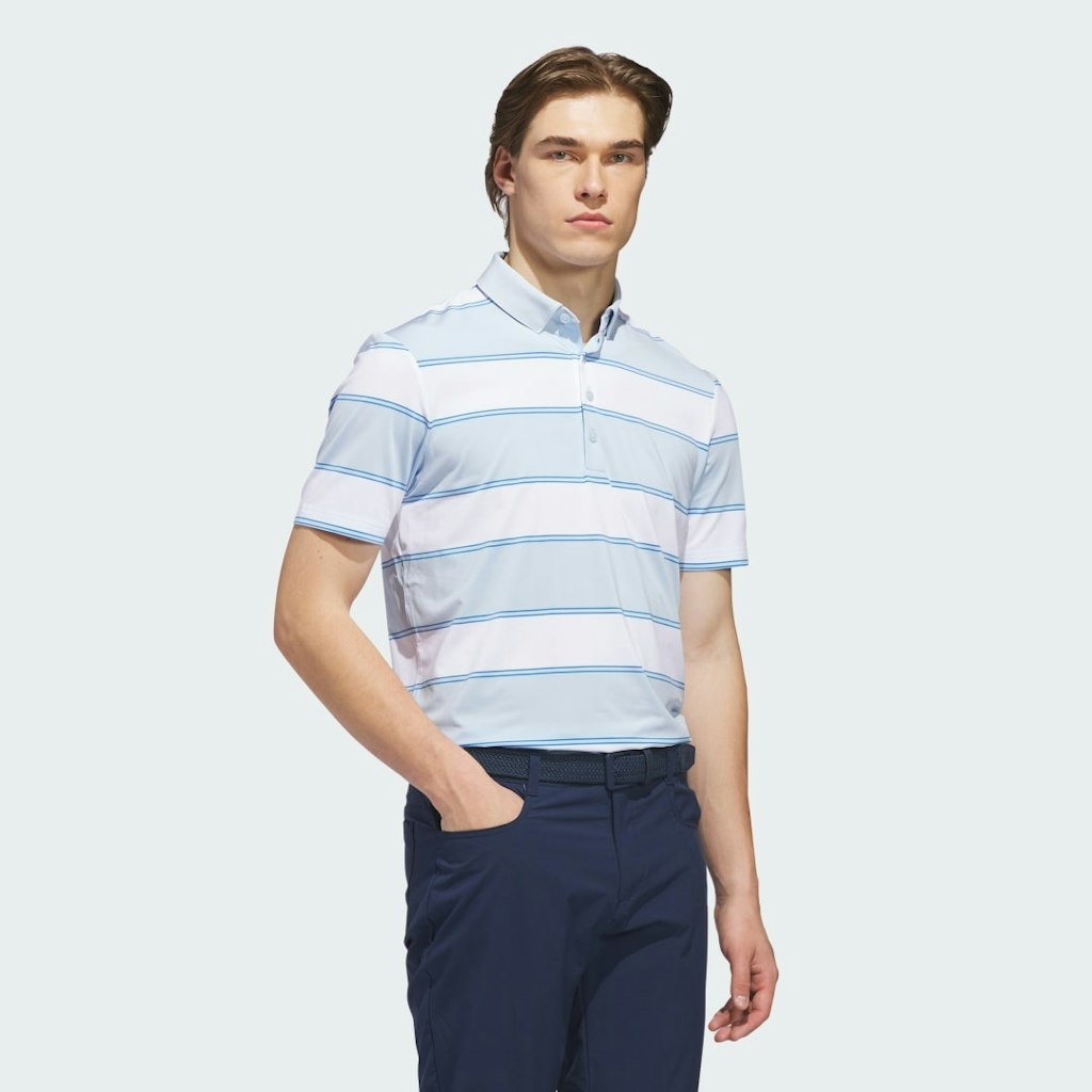 Adidas Ultimate365 Jumbo Stripe Climacool Polo Shirt: $64 Adidas Ultimate365 Jumbo Stripe Climacool Polo Shirt: $64