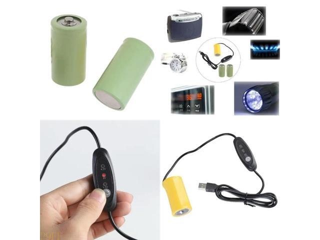 LR20 D-Size Battery Eliminator USB Power Supply Cable: $16.01 LR20 D-Size Battery Eliminator USB Power Supply Cable: $16.01