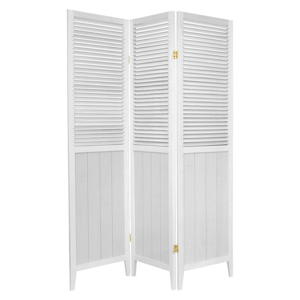 6-Foot 3-Panel Beadboard Room Divider: $212.99
