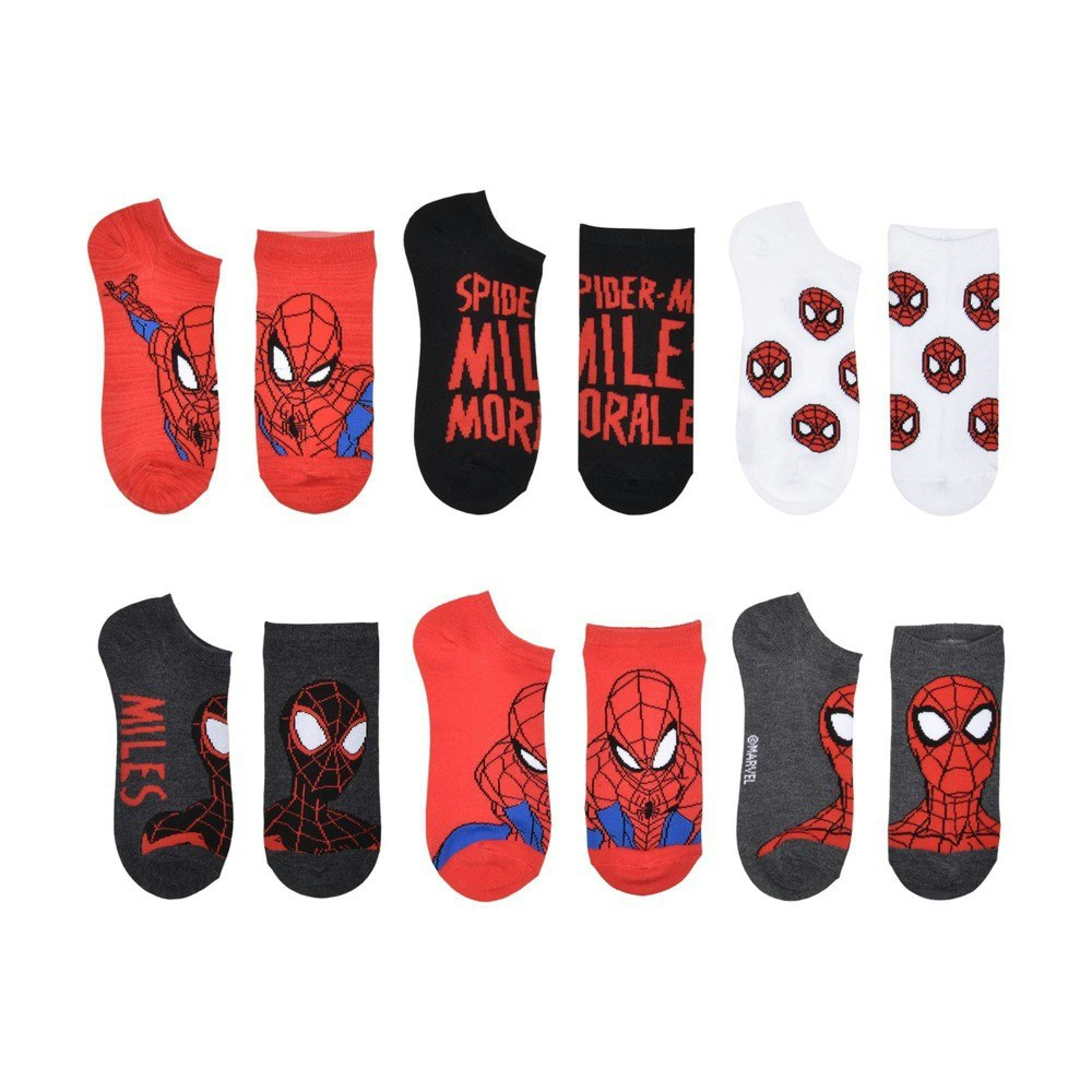 Boys' Spider-Man No Show Socks: $8 Boys' Spider-Man No Show Socks: $8