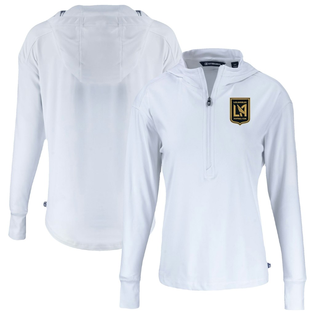 Cutter & Buck LAFC Women's Eco Recycled Half-Zip Hoodie: $98.99 Cutter & Buck LAFC Women's Eco Recycled Half-Zip Hoodie: $98.99