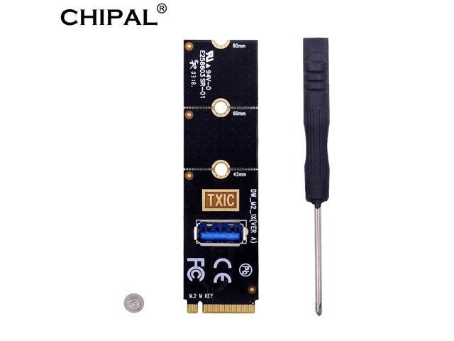 Chipal NGFF M.2 to USB 3.0 Adapter Extender: $33.70 Chipal NGFF M.2 to USB 3.0 Adapter Extender: $33.70