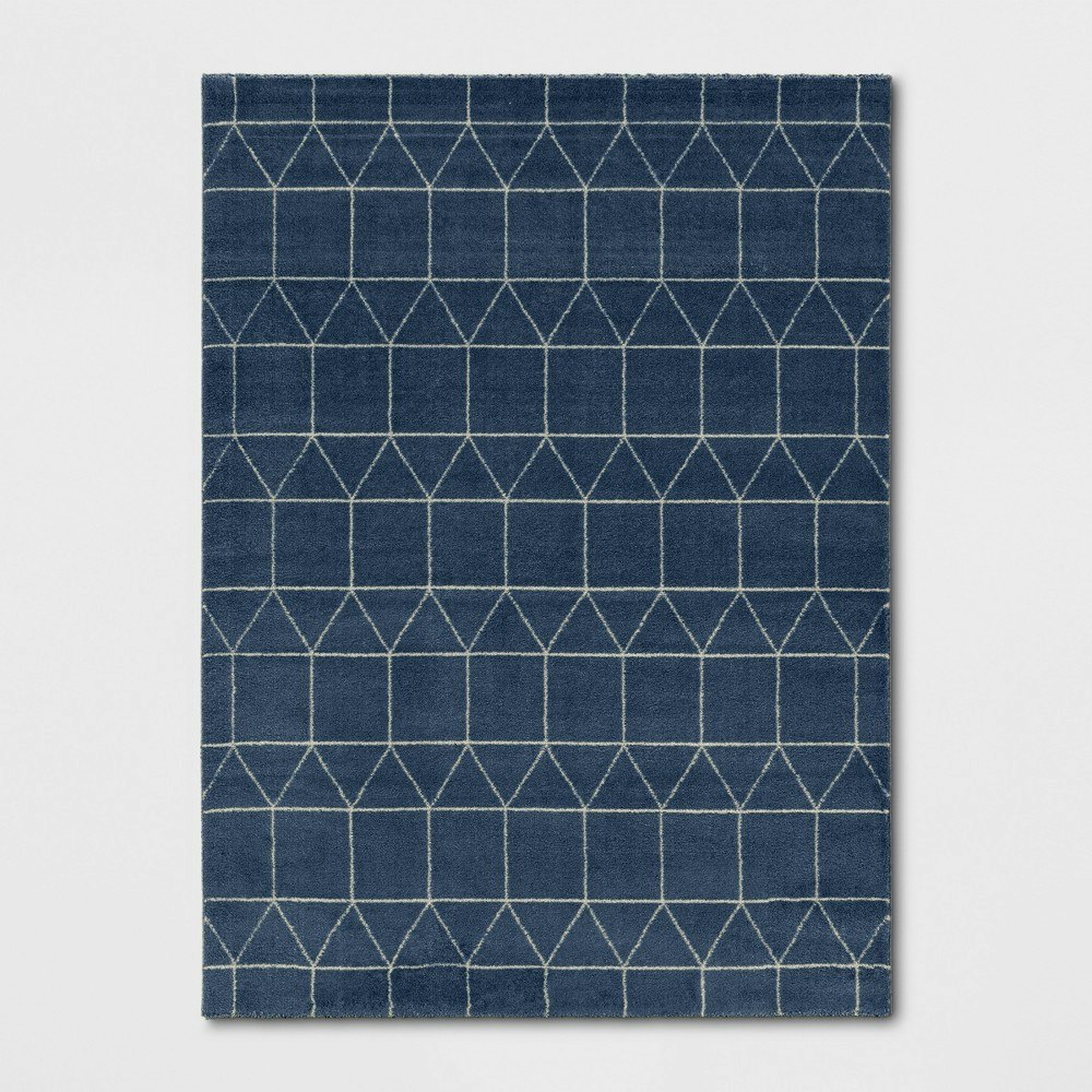 Threshold 5'x7' Elle Linear Grid Woven Area Rug: $135 Threshold 5'x7' Elle Linear Grid Woven Area Rug: $135