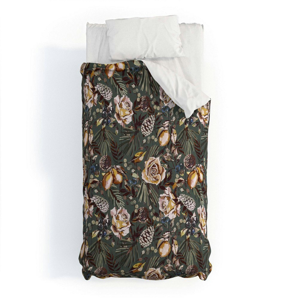 Deny Designs Marta Barragan Camarasa Autumn Fall in the Garden Twin/Twin XL Comforter Set 2-Pack: $199.99