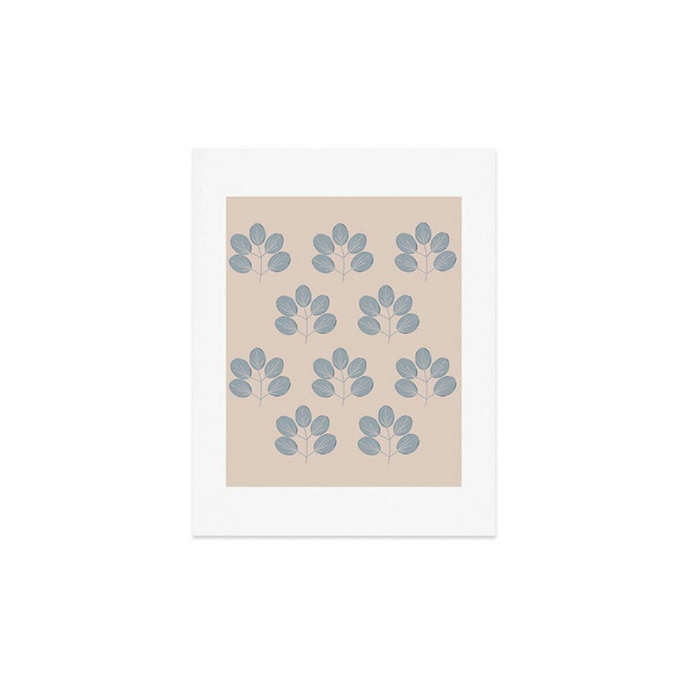 Deny Designs 11"x14" Menina Lisboa Blue Leaves Art Print: $19.99 Deny Designs 11"x14" Menina Lisboa Blue Leaves Art Print: $19.99
