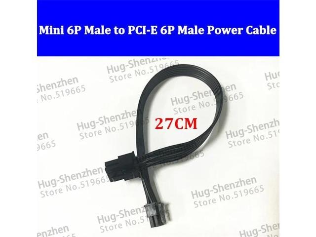 Mini 6-Pin to PCIe 6-Pin Video Card Power Cable 5-Pack: $143 Mini 6-Pin to PCIe 6-Pin Video Card Power Cable 5-Pack: $143