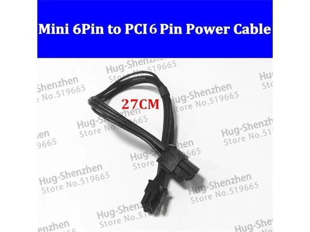 Mac Pro G5 Mini 6-Pin to PCIe 6-Pin Video Card Power Cable 5-Pack: $104 Mac Pro G5 Mini 6-Pin to PCIe 6-Pin Video Card Power Cable 5-Pack: $104