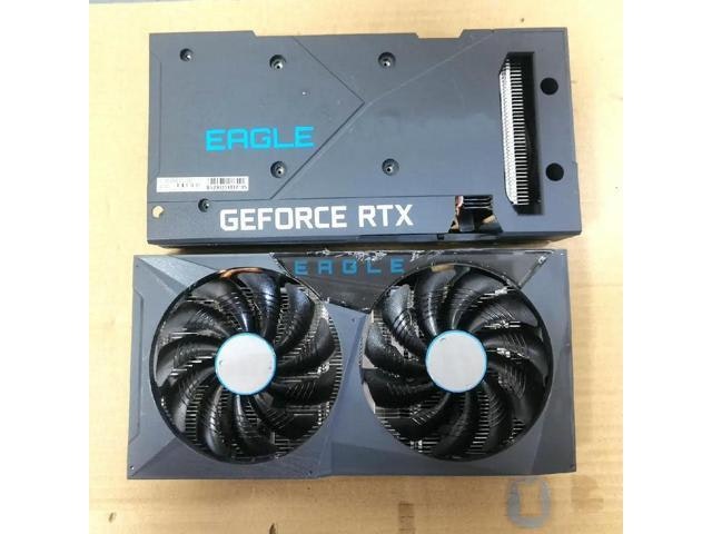 RTX 3050 Eagle Graphics Card Radiator Cooler with Backplate: $67 RTX 3050 Eagle Graphics Card Radiator Cooler with Backplate: $67