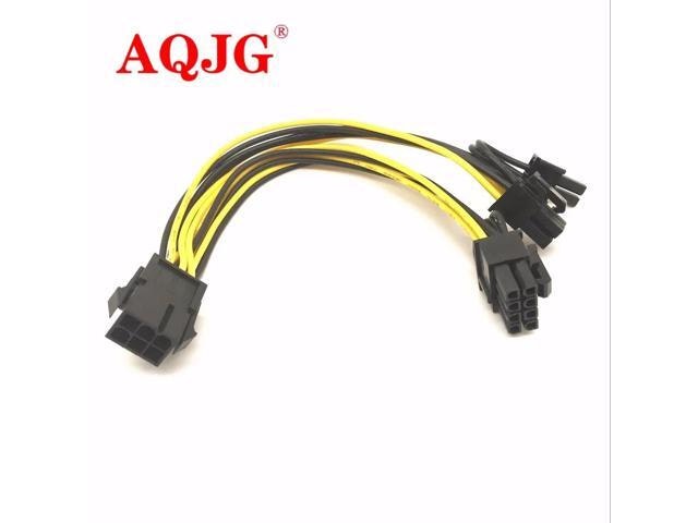 6-pin PCI-E to Dual 8-pin PCI-E Graphics Card Power Splitter Cable 10-Pack: $84.40 6-pin PCI-E to Dual 8-pin PCI-E Graphics Card Power Splitter Cable 10-Pack: $84.40