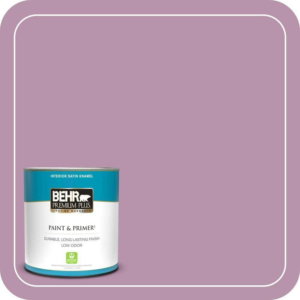 Bed of Roses Satin Enamel Interior Paint and Primer 1-Quart: $19.48 Bed of Roses Satin Enamel Interior Paint and Primer 1-Quart: $19.48