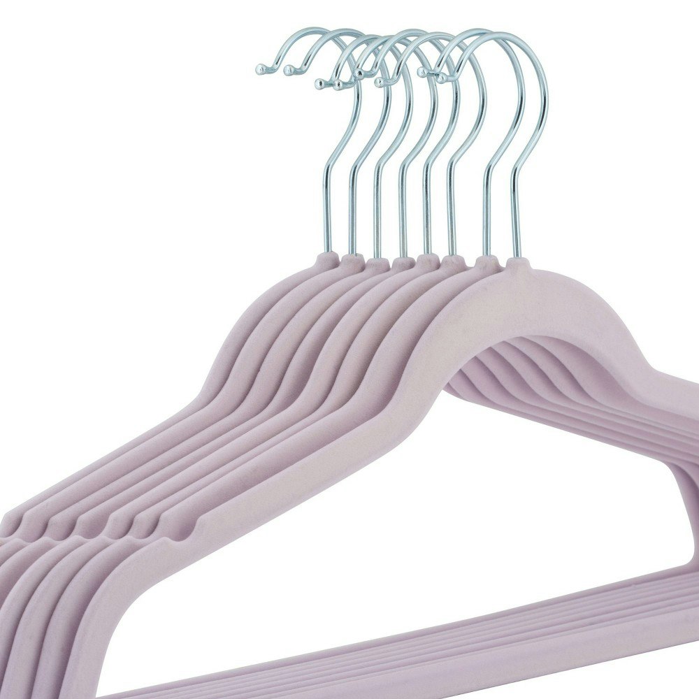 Laura Ashley Velvet Clothes Hangers 25-Pack: $10.39 Laura Ashley Velvet Clothes Hangers 25-Pack: $10.39