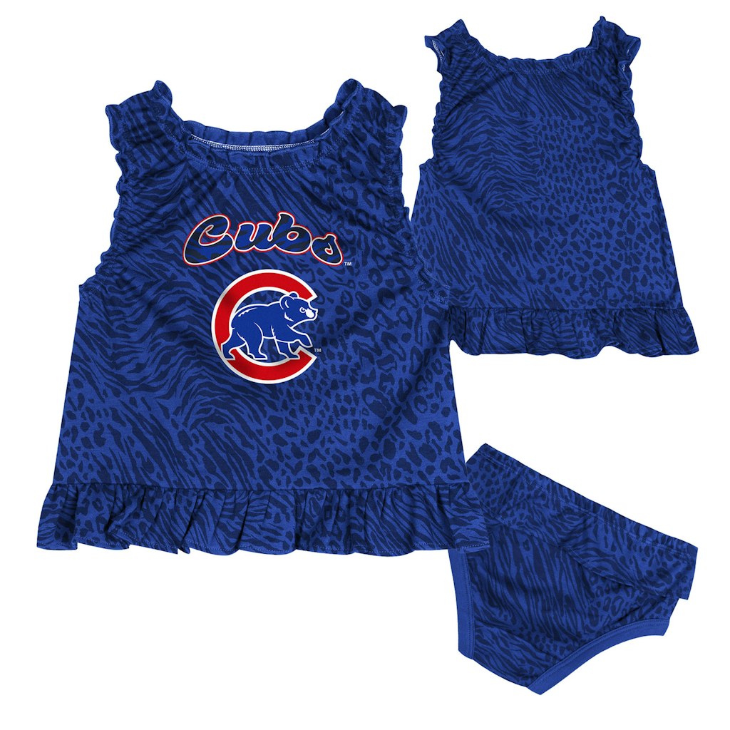 Infant Chicago Cubs Playground Dress and Bloomers Set: $39.99