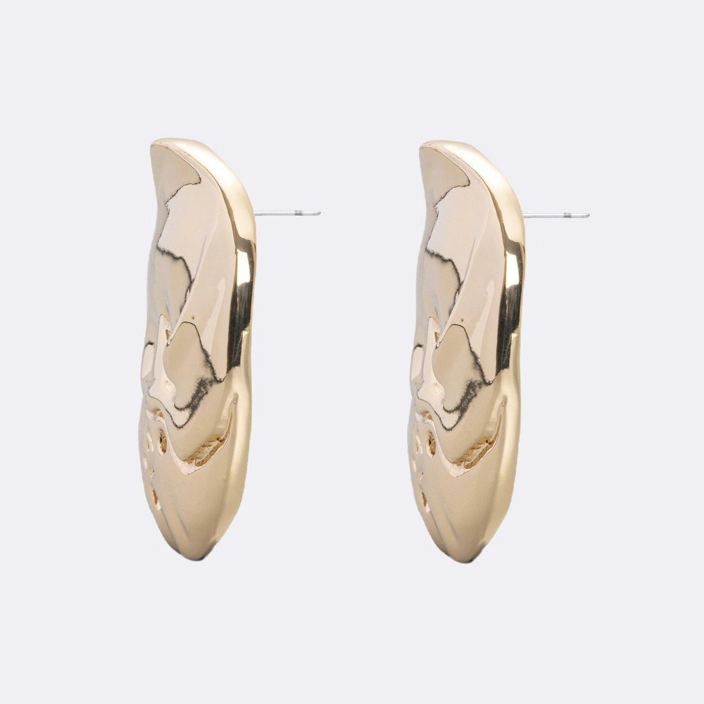Luv Aj Granada Disc Earrings: $40