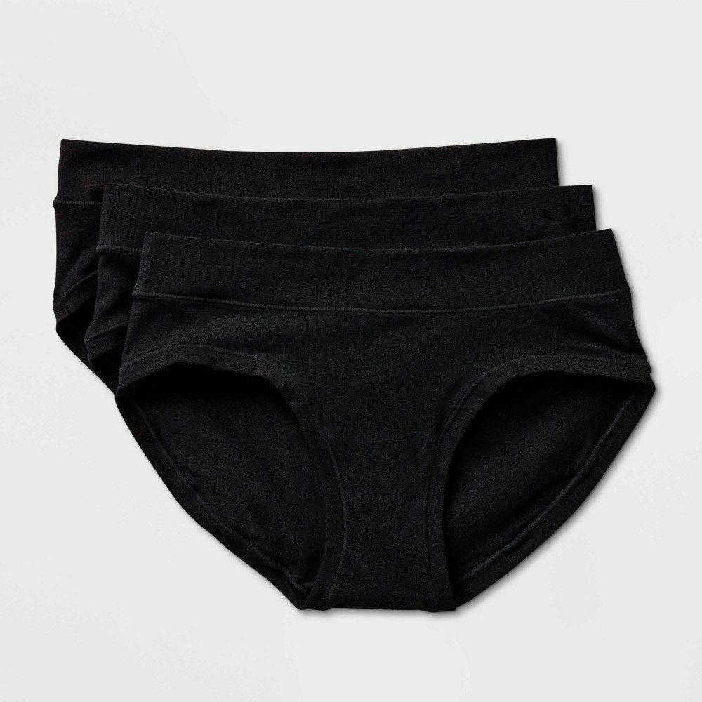 Auden Women's Cotton Stretch Hipster Underwear 3-Pack: $15 Auden Women's Cotton Stretch Hipster Underwear 3-Pack: $15