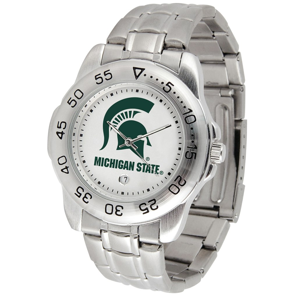 Michigan State Spartans Sport Steel Watch: $74.99