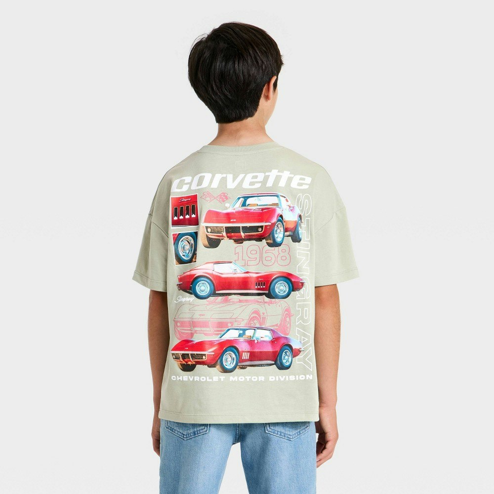 Boys' General Motors Corvette Oversized Graphic T-Shirt: $12
