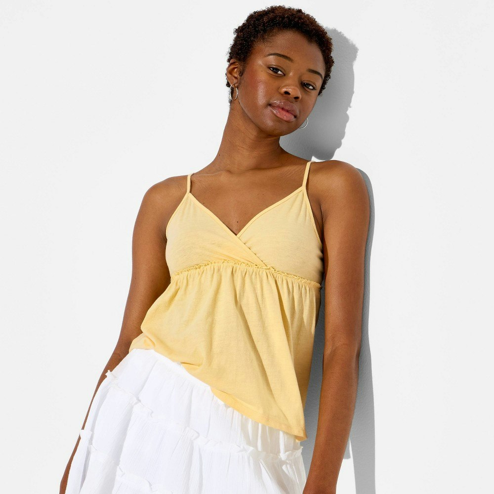 Wild Fable Women's Surplice Babydoll Tank Top: $12 Wild Fable Women's Surplice Babydoll Tank Top: $12