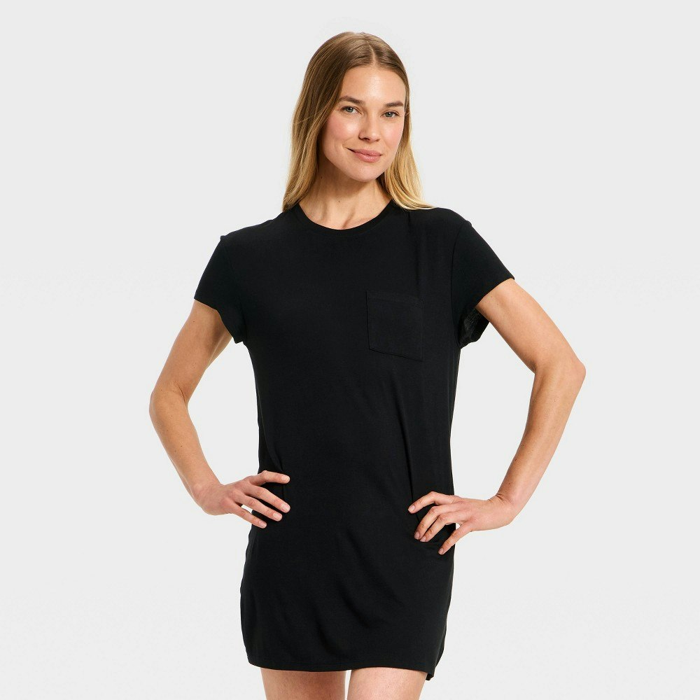 Auden Women's Jersey Pajama T-Shirt Dress: $20 Auden Women's Jersey Pajama T-Shirt Dress: $20