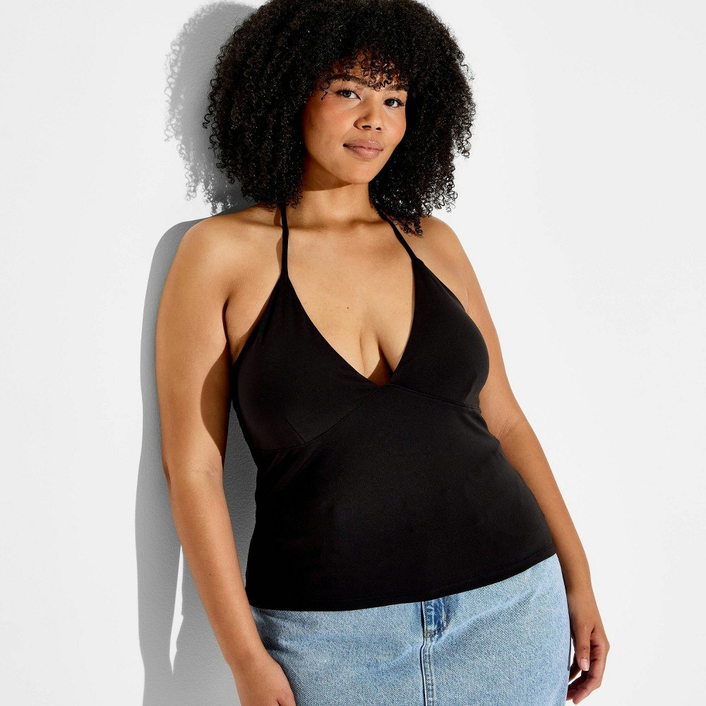 Women's ButterBliss Plunge Halter Top: $10 Women's ButterBliss Plunge Halter Top: $10