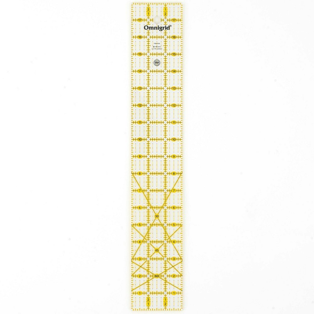 Omnigrid 3" x 18" Quilting and Sewing Ruler: $21.99