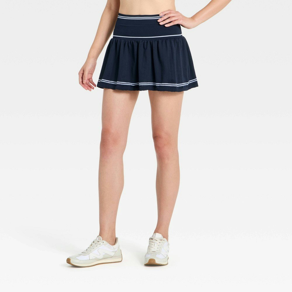 Women's Seamless Cable Knit Skort: $15