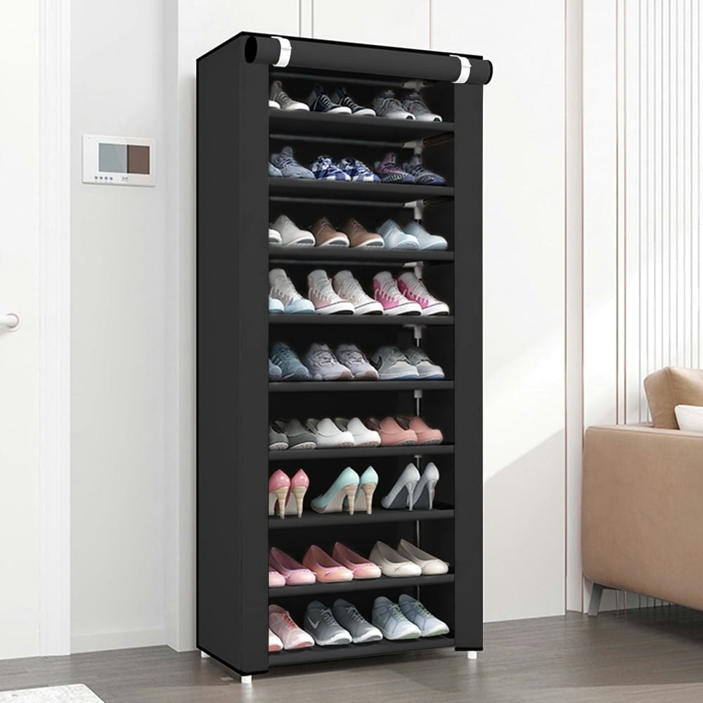 Baokaler 10-Tier Shoe Rack Organizer: $21.09
