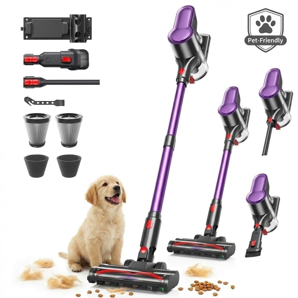 500W 45kPa Cordless Stick Vacuum Cleaner: $74.89 500W 45kPa Cordless Stick Vacuum Cleaner: $74.89