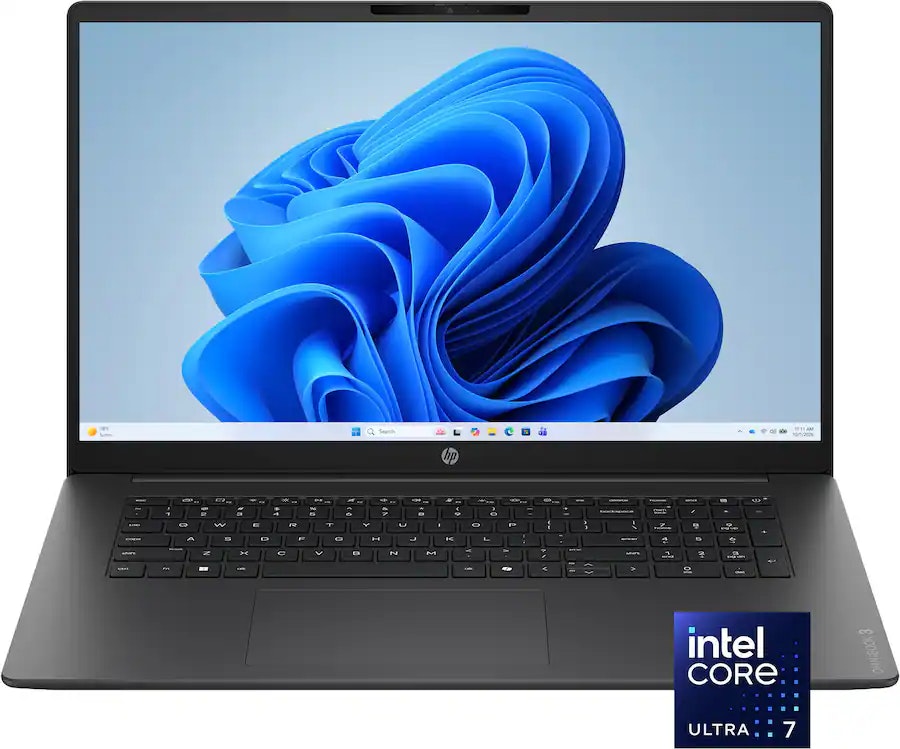 HP OmniBook 3 Core Ultra 7 17.3" Laptop: $750