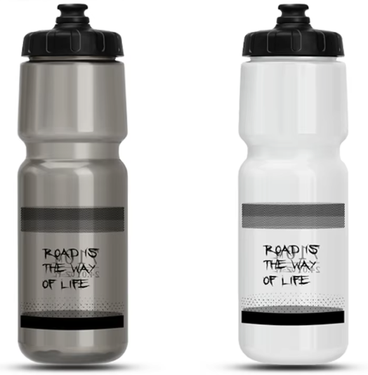RideRace 25-oz. Plastic Water Bottle: 99 cents
