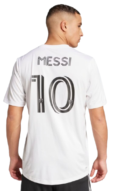 adidas Inter Miami CF Messi Away Fan Jersey: $51
