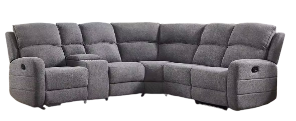 L-Shaped Reclining Corner Sectional Sofa: $1,330