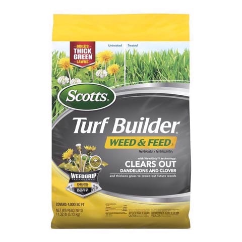 Scotts Turf Builder 4000 sq. ft. Weed & Feed Lawn Fertilizer: $29