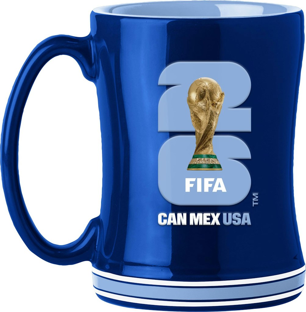 FIFA World Cup 2026 Sculpted Relief 14-oz. Ceramic Mug: $12