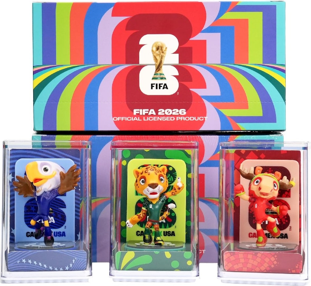 FIFA 2026 World Cup Official Mascot Figurines Set of 3 w/ Display Box: $30