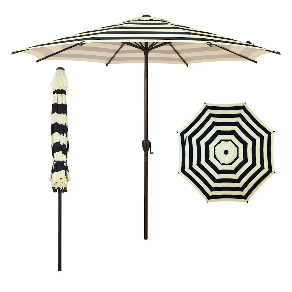 Abba Patio Lyon Market Umbrella w/ Crank Lift: $32