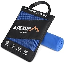 Apexup Microfiber Travel Towel: From $4 Apexup Microfiber Travel Towel: From $4