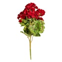 The Holiday Aisle Kimberlee 18" Artificial Geranium Bush 4-Count for $28 + free shipping w/ $35