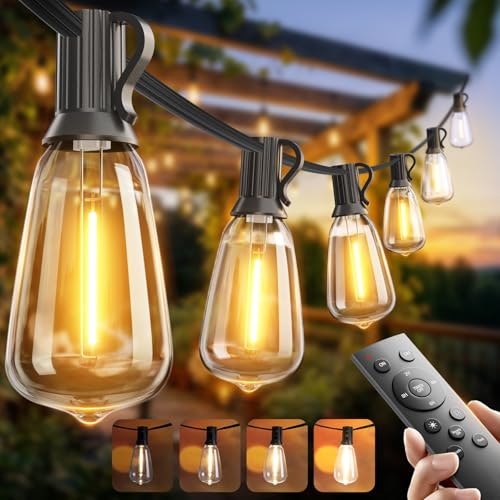 Addlon 100-Foot LED Outdoor String Lights: $16.78