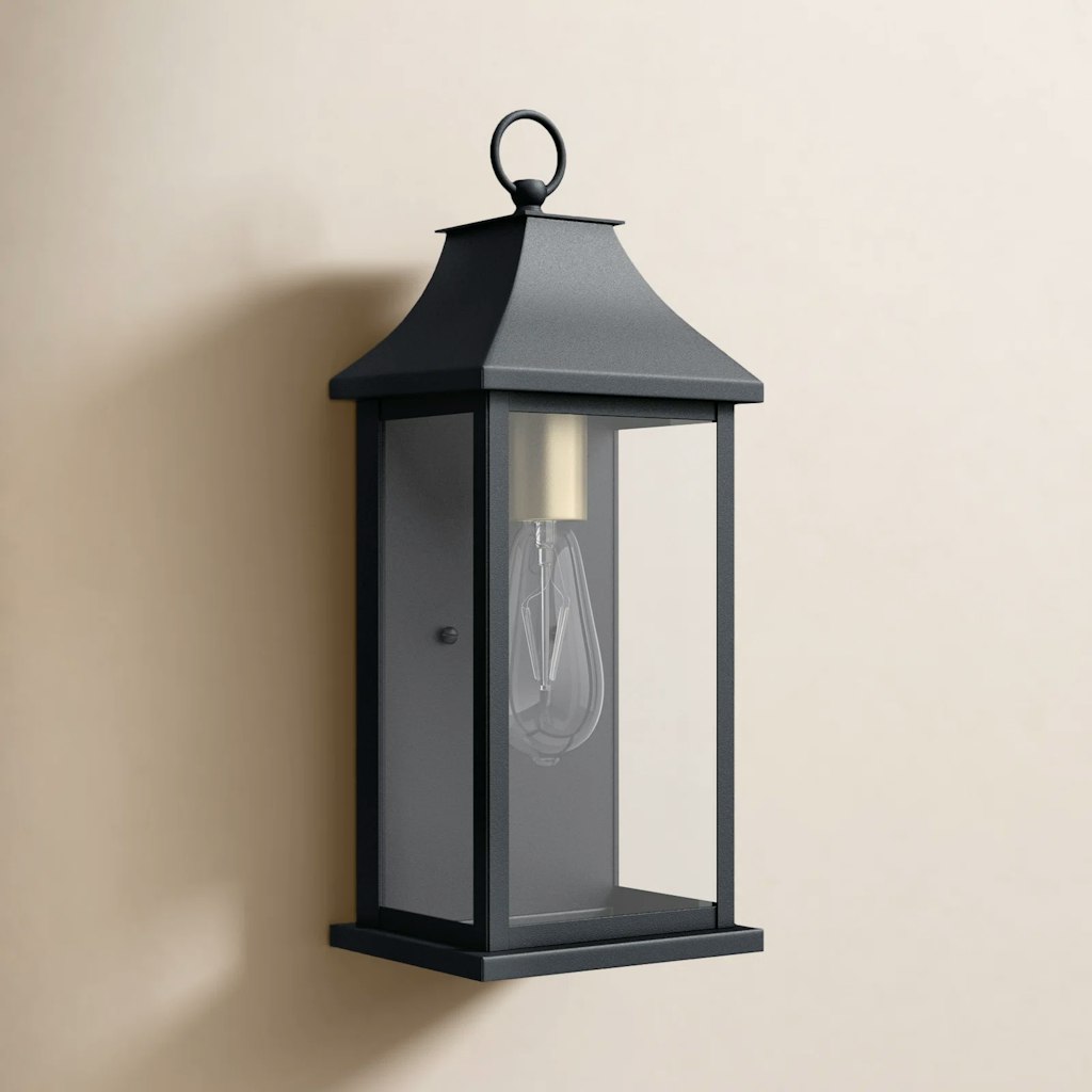 Wilcher 3-Light Dusk-to-Dawn Outdoor Wall Lantern: $78