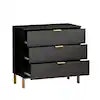 FUFU&GAGA 3-Drawer Wood Vanity Table: $97