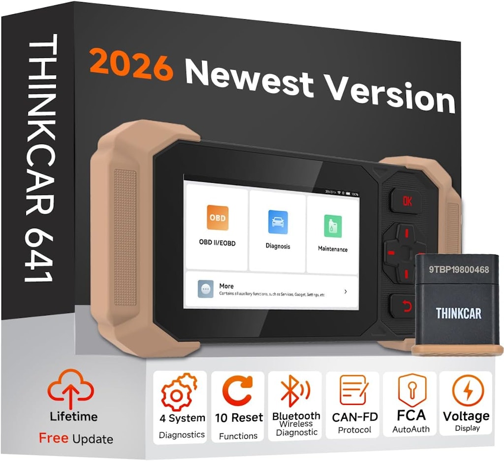 Thinkcar Thinkscan 641 Wireless Car Diagnostic Tool: $126.49