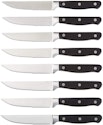 Amazon Basics 8-Piece Stainless Steel Serrated Steak Knife Set for $15 + free shipping w/ Prime
