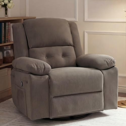 Flexispot XRC2 360-Degree Swivel Rocker Massage Recliner: $224.99