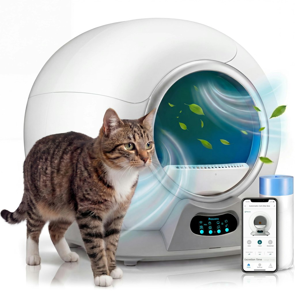 PetCove PurrTek Automatic Self-Cleaning Litter Box: $180