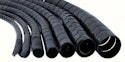2-Piece 8mm x 1m Black Spiral Cable Wrap for $1 + free shipping w/ $25