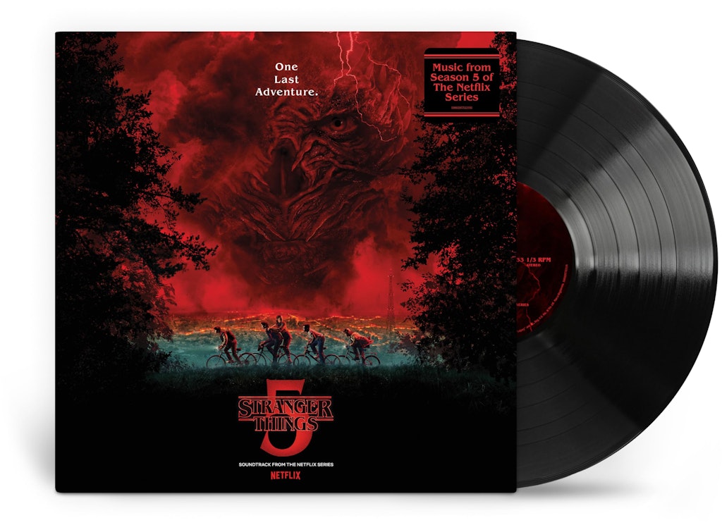 Stranger Things 5 Soundtrack From the Netflix Series on Vinyl: $13