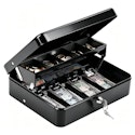 11.8" Cash Box w/ Key Lock for $20 + free shipping w/ Prime