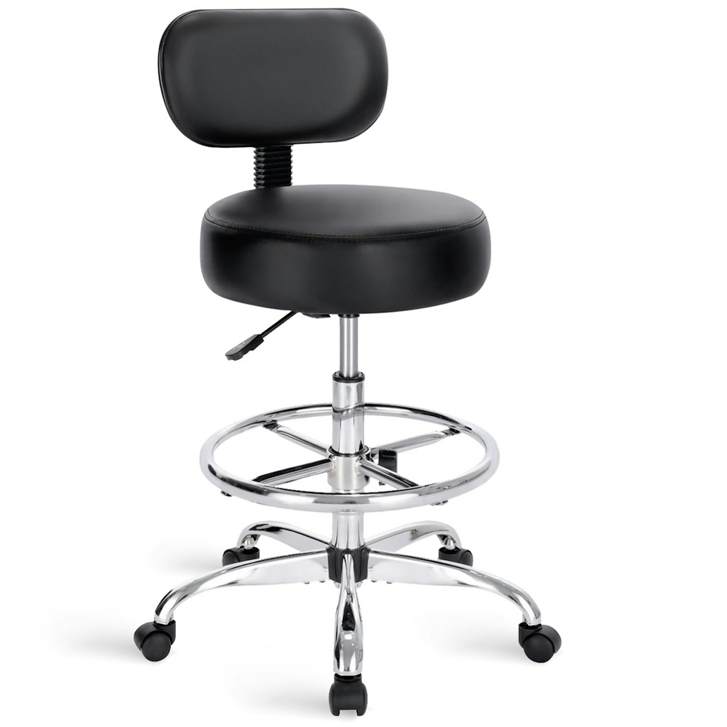 Drafting Chair w/ Adjustable Foot Rest: $75